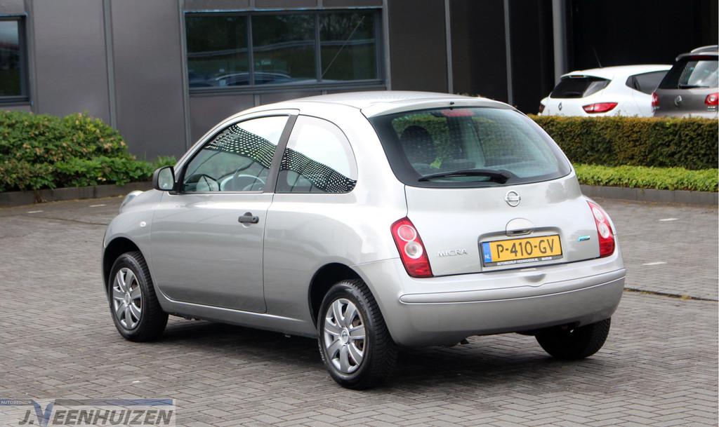 Nissan Micra 1.2 Pure 2010 Airco Nwe APK! (bj 2010), Voorwielaandrijving, Stof, Gebruikt, 4 cilinders