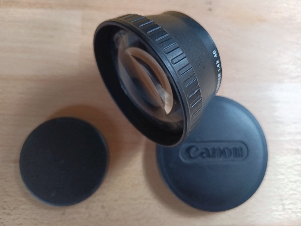 Canon teleconverter, Ophalen of Verzenden, Zo goed als nieuw, Toebehoren