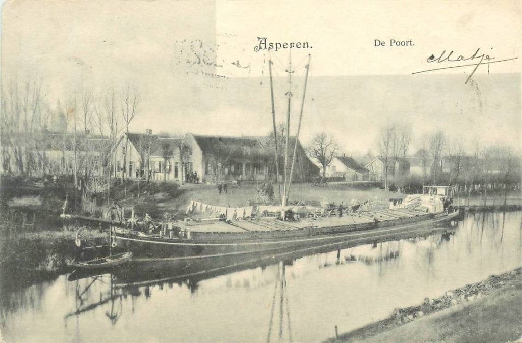 388-310-049 Asperen De Poort, Verzamelen, Verzenden, Voor 1920, Gelderland