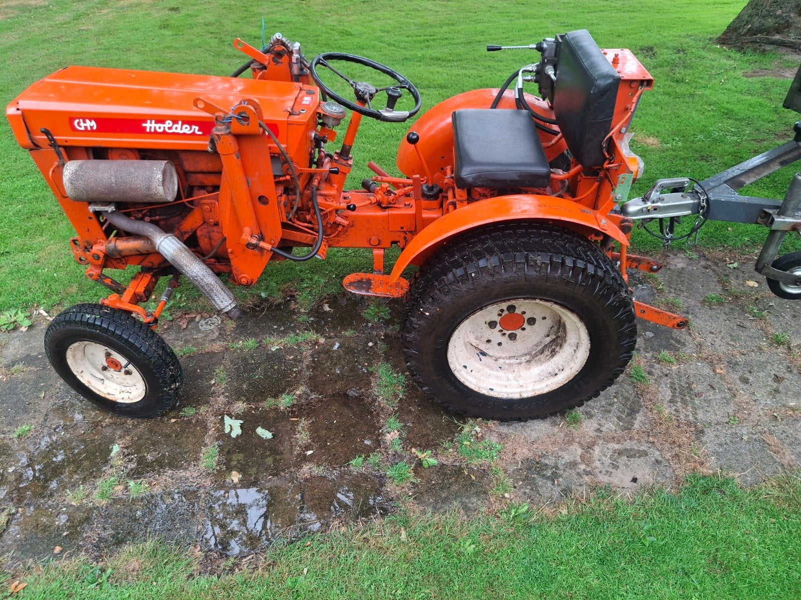 Holder B16 Oltimer met voorlader, Ophalen, Gebruikt