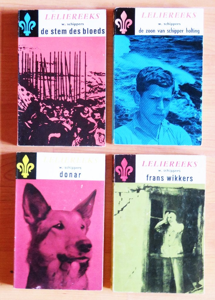 4x W. Schippers ( Leliereeks ), Ophalen of Verzenden, Gelezen