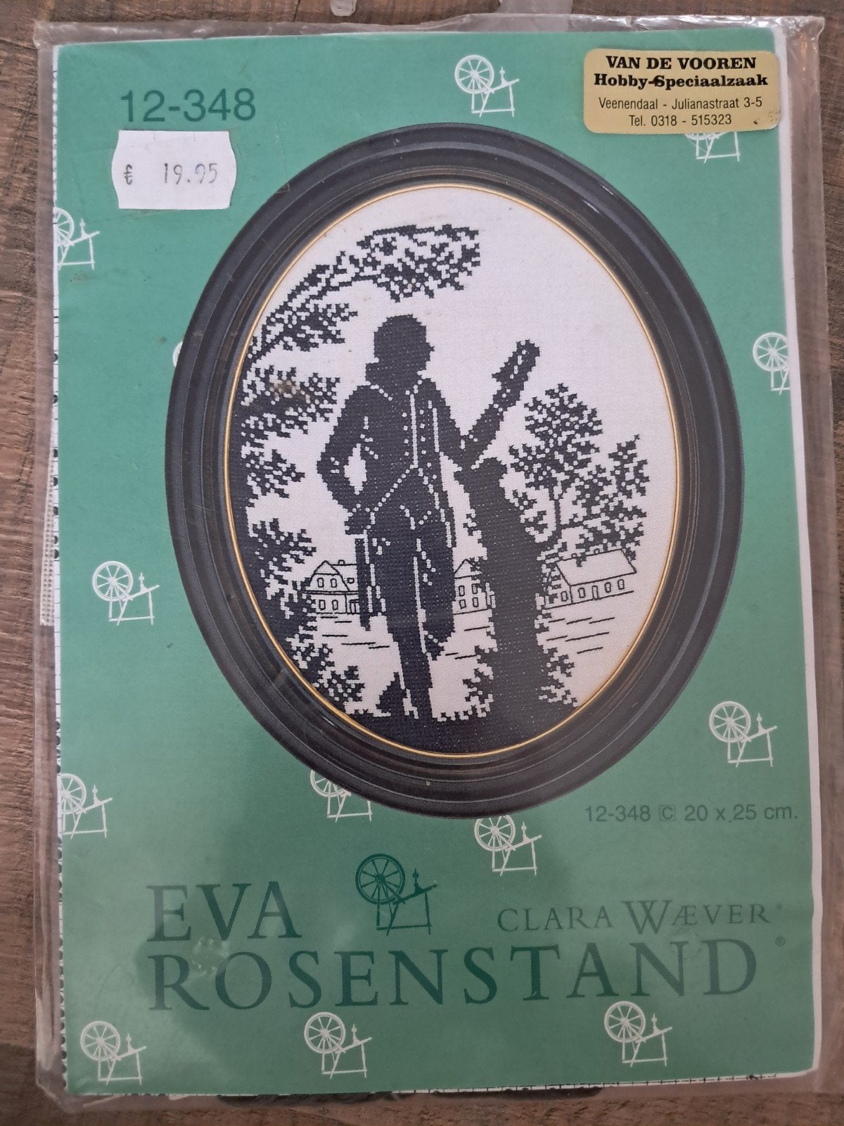 Borduurpakket Eva Rosenstand Clara Wæver - Silhouet, Ophalen of Verzenden, Nieuw