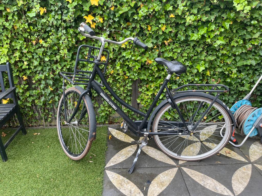 Sparta - Pick up Fiets, Fietsen en Brommers, Fietsen | Vouwfietsen, Gebruikt, Dames, Batavus, 20 inch of meer, Terugtraprem, Versnellingen