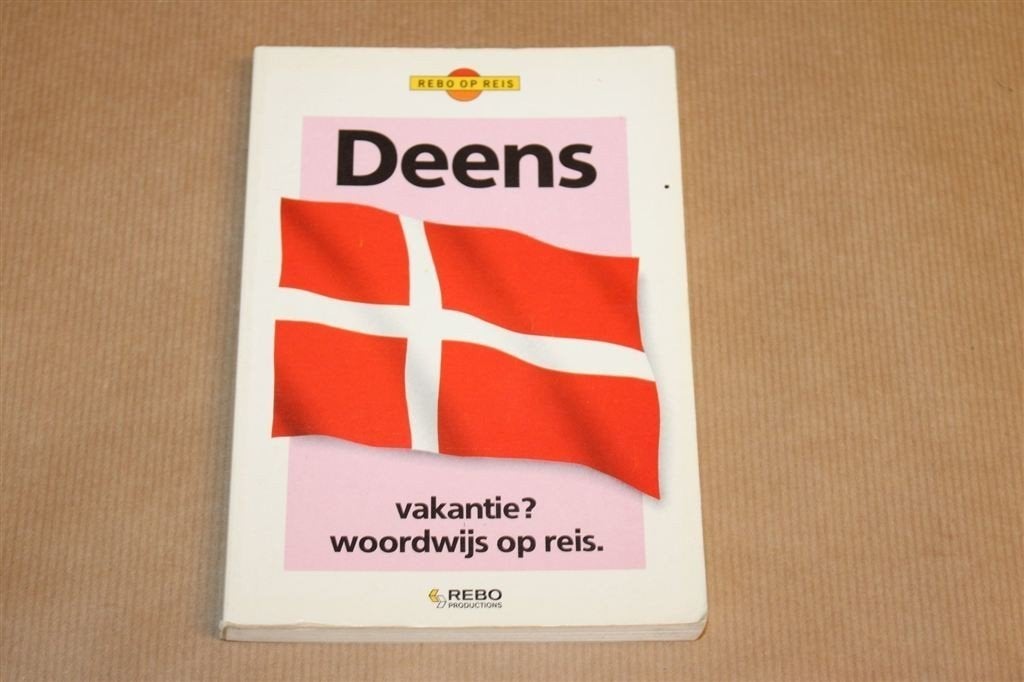 Deens Taalgids voor Vakantie — Rebo op Reis, Europa, Ophalen of Verzenden, Reisgids of -boek, Gelezen