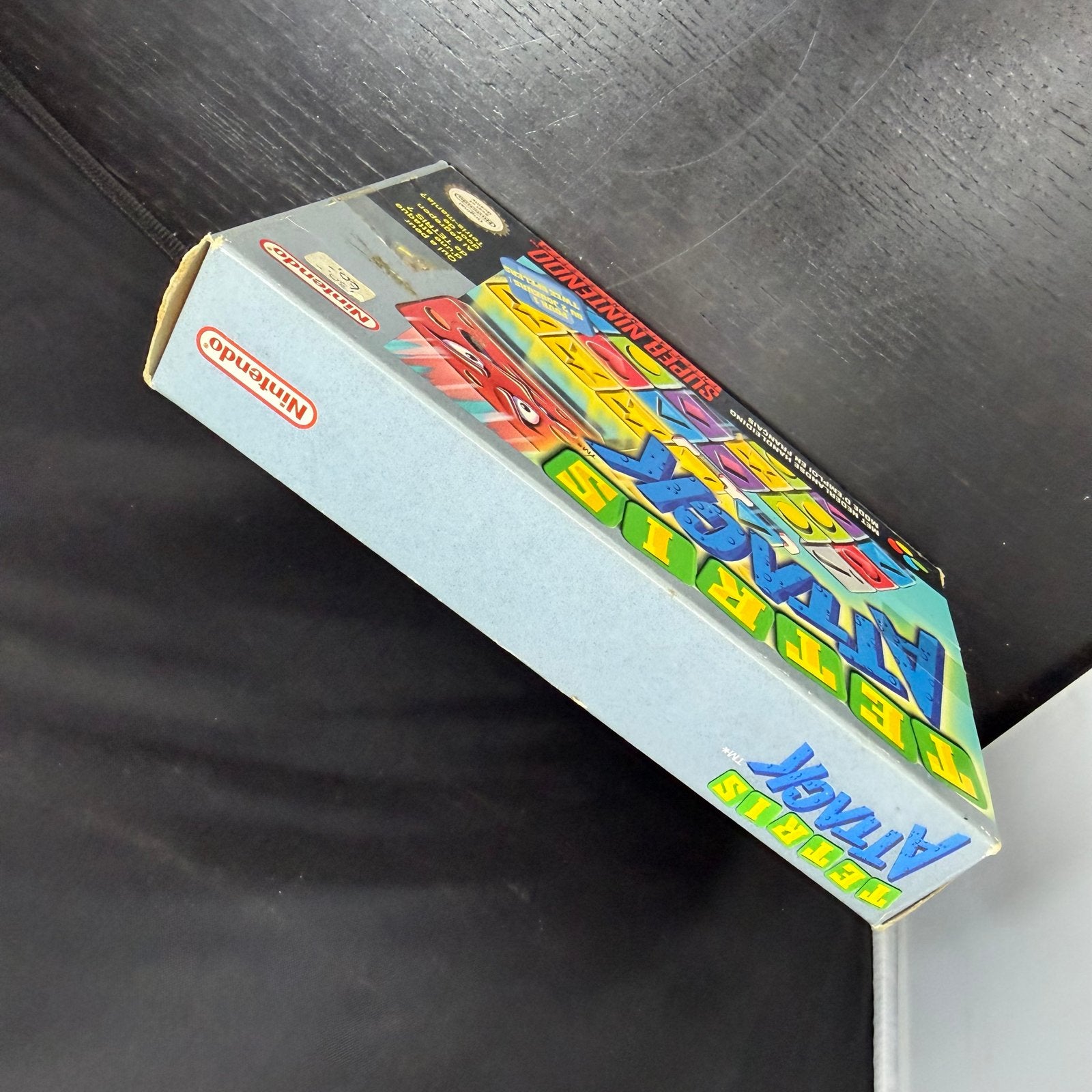 Tetris Attack Super Nintendo SNES Compleet CIB, Puzzel en Educatief, Gebruikt, 2 spelers, Eén computer