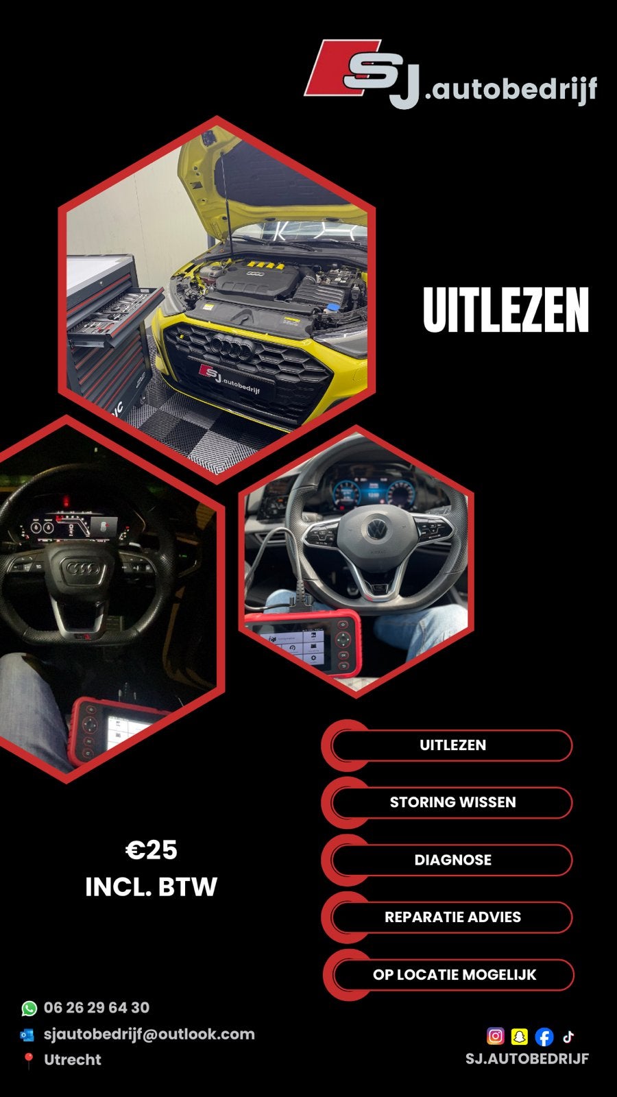 Auto Uitlezen, Ophalen, Zo goed als nieuw, Update