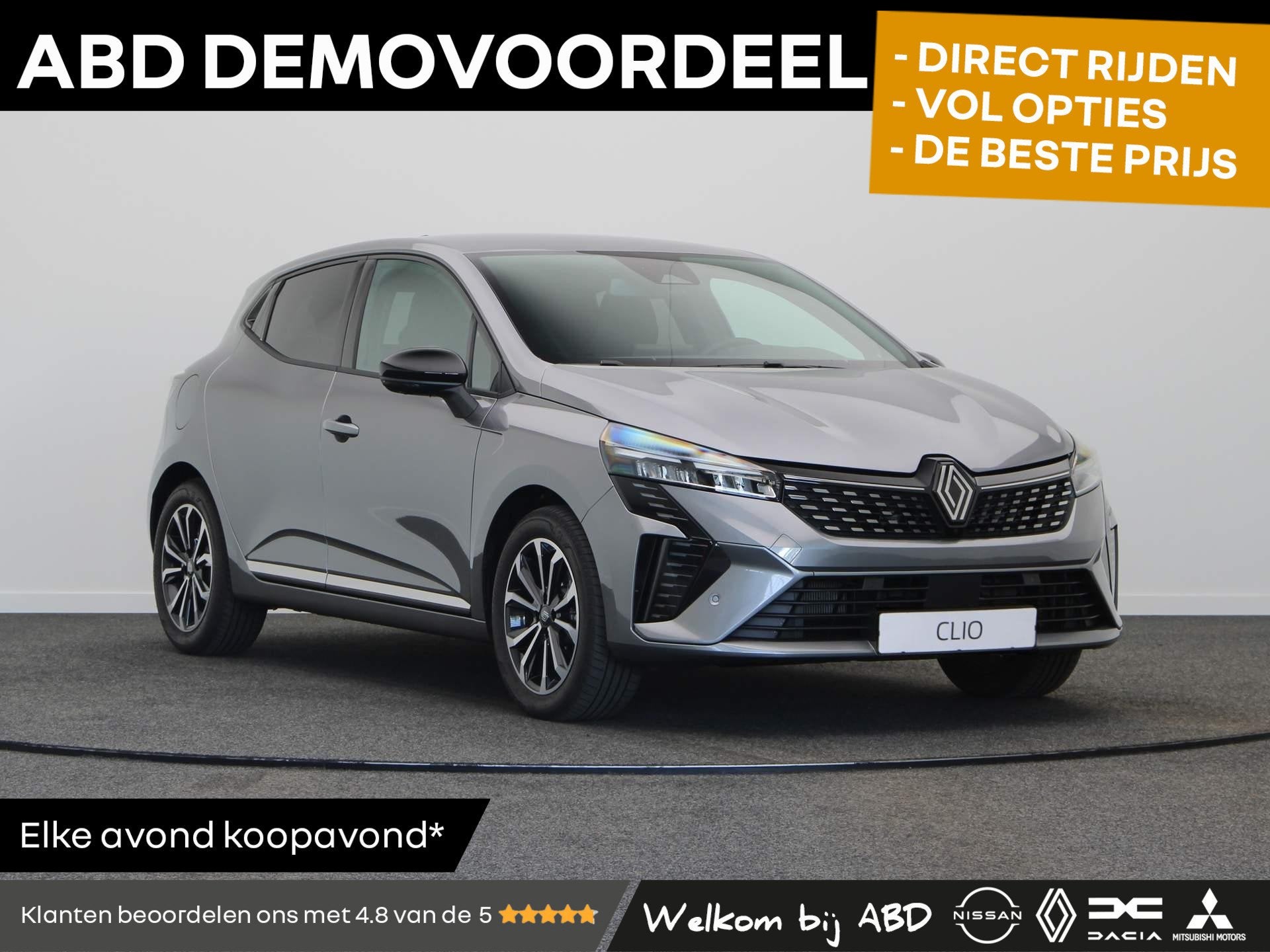 Renault Clio TCe 90pk GPF techno | Apple carplay | Android a, Auto's, Voorwielaandrijving, Dealer onderhouden, Euro 6, Leder en Stof
