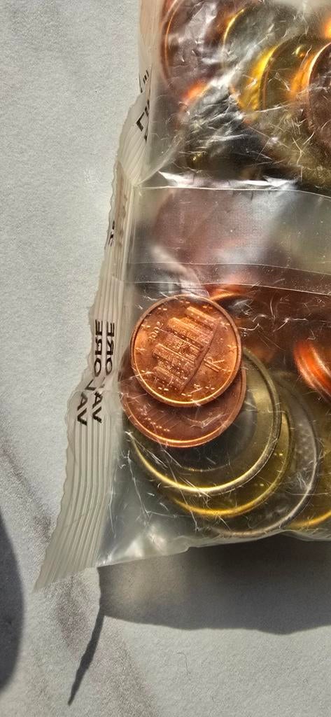 2002 Italië UNC set 1 cent t/m 2 euro., Ophalen of Verzenden, Italië, Overige waardes
