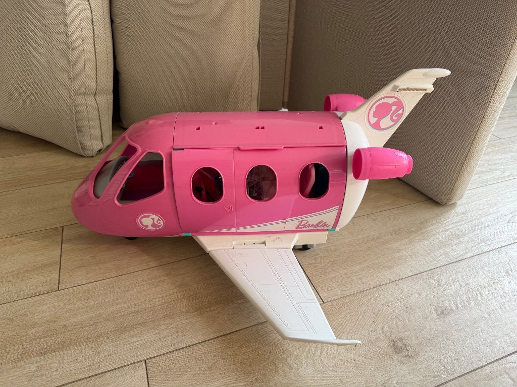 Barbie vliegtuig, Ophalen, Zo goed als nieuw