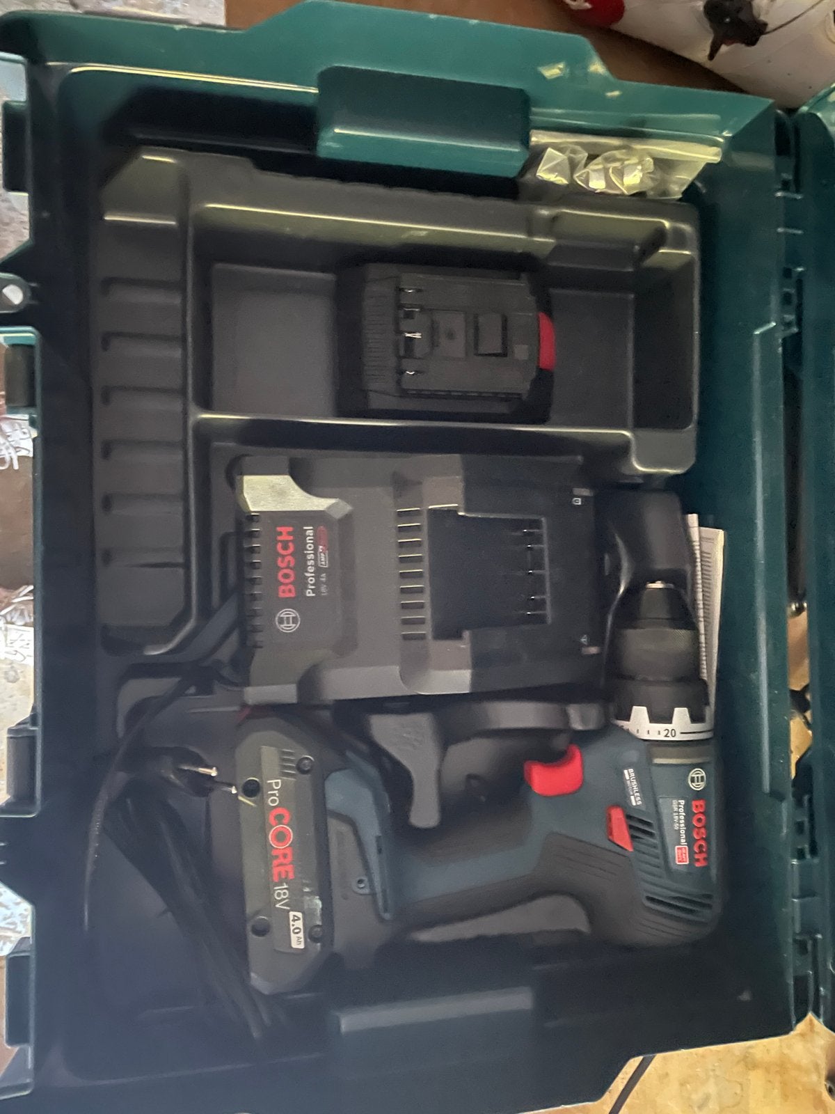 Bosch Professional GSR 18V-55 Accuboormachine, Ophalen, Zo goed als nieuw, Minder dan 400 watt, Boor- en Schroefmachine