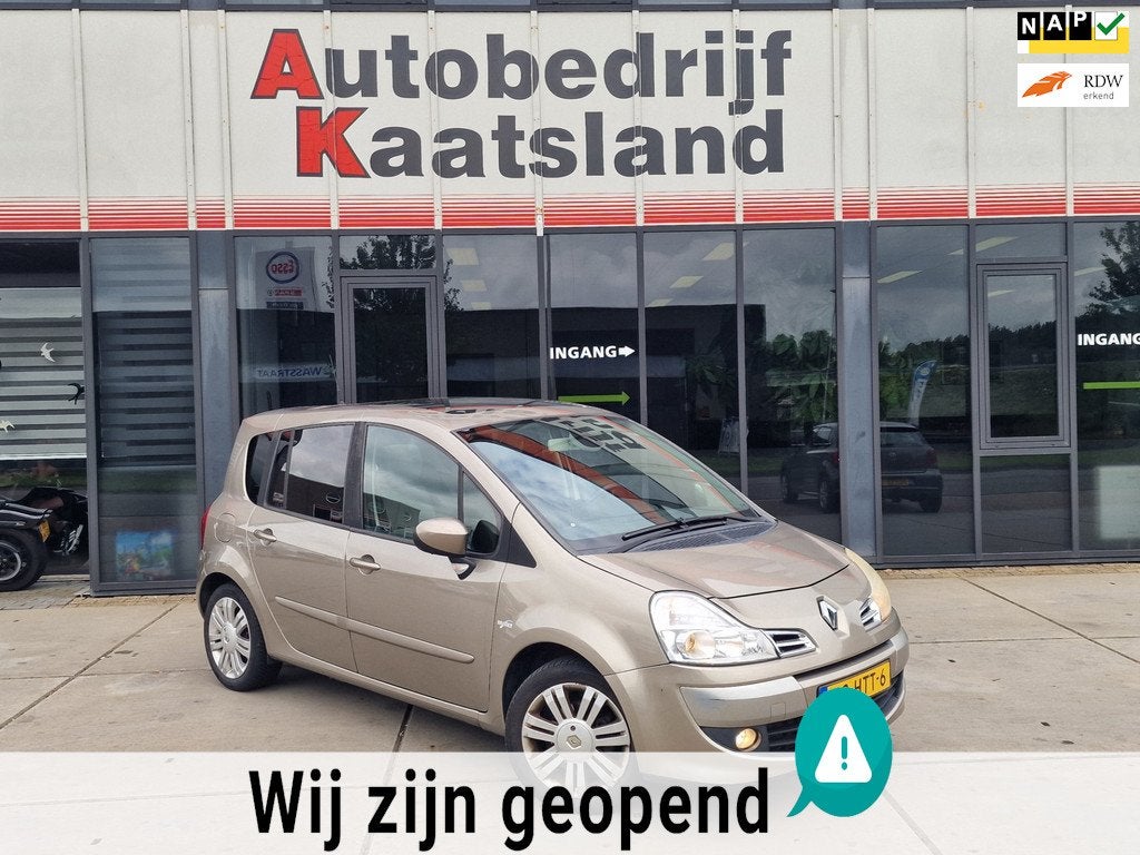 Renault Grand Modus 1.2 TCE Dynamique - Clima - Cruise - GOE, Auto's, Renault, Voorwielaandrijving, Gebruikt, Zwart, 4 cilinders