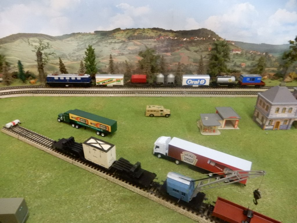 Complete Märklin treinbaan., Wisselstroom, Ophalen of Verzenden, Analoog, Märklin