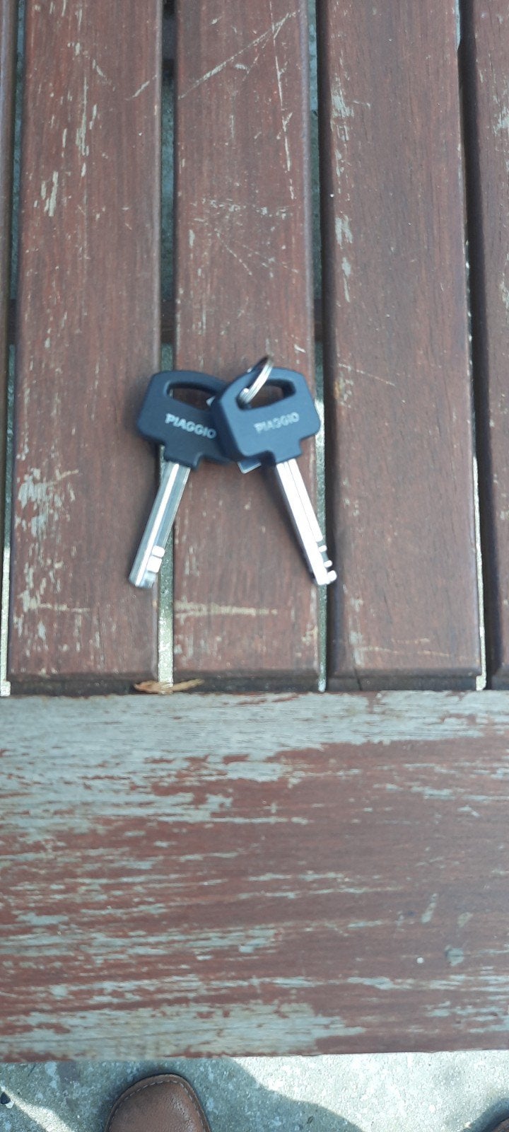 Piaggio schijfremslot, Motoren, Accessoires | Sloten, Ophalen of Verzenden