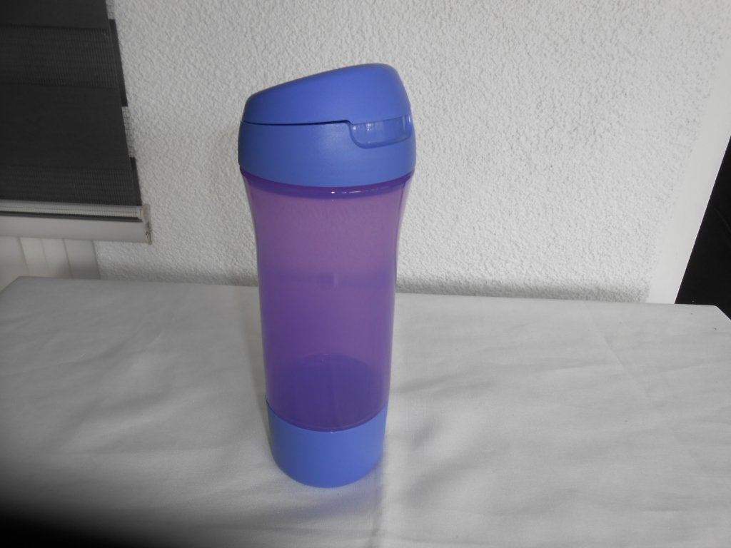 Tupperware Ecobeker ecofles 600ML Paars NIEUW, 600 ml, Paars, Nieuw, Ophalen of Verzenden