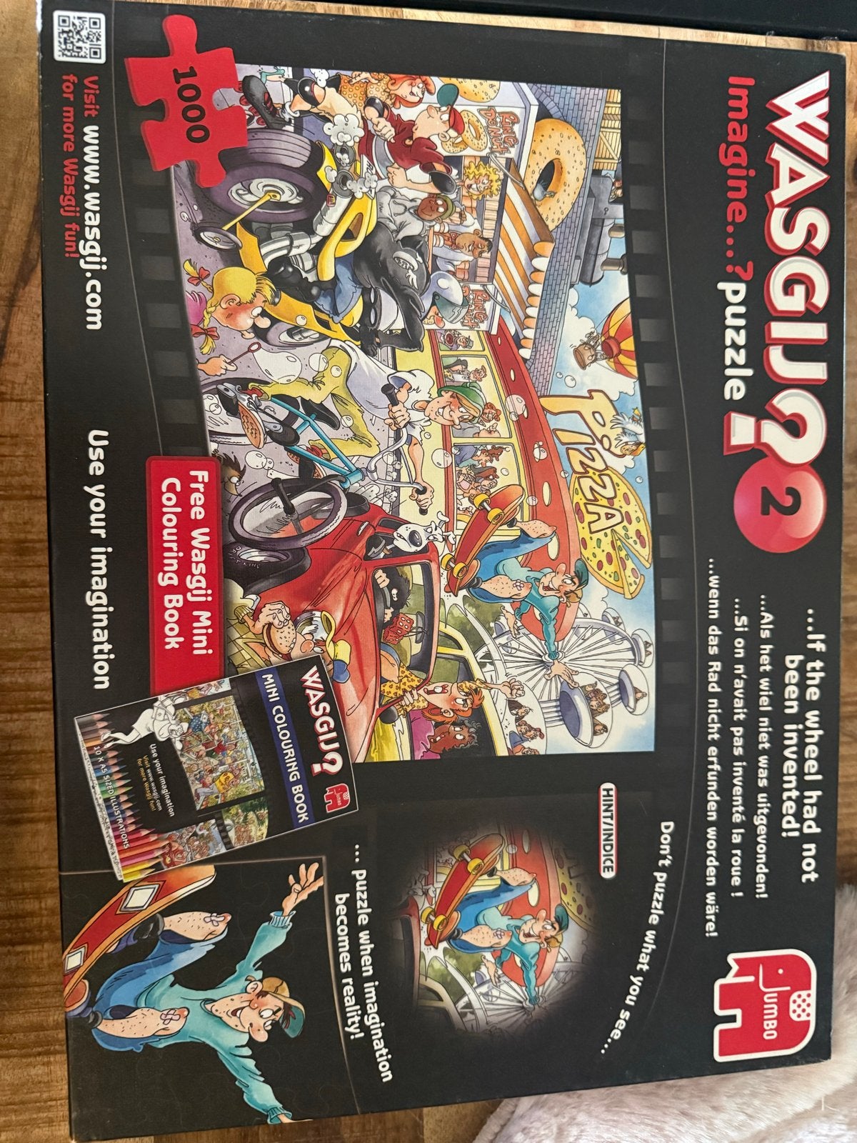 WASGIJ? 2 Imagine...? puzzle 1000 stukjes, Ophalen, 500 t/m 1500 stukjes, Gebruikt, Legpuzzel