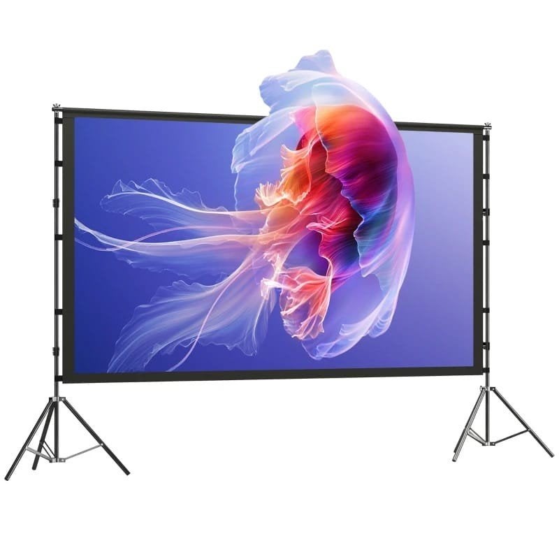 100 inch Projectiescherm met Statief - Buiten & Binnen, Ophalen of Verzenden, Nieuw
