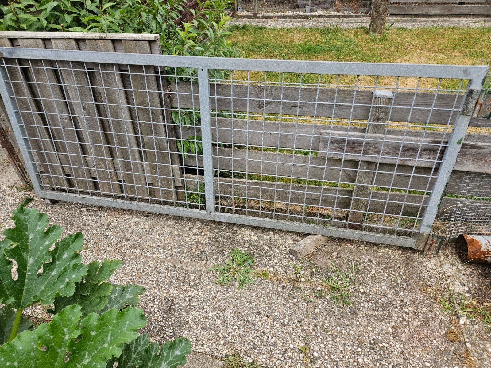 hek voor poort gegalvaniceerd, Tuin en Terras, Ophalen, IJzer