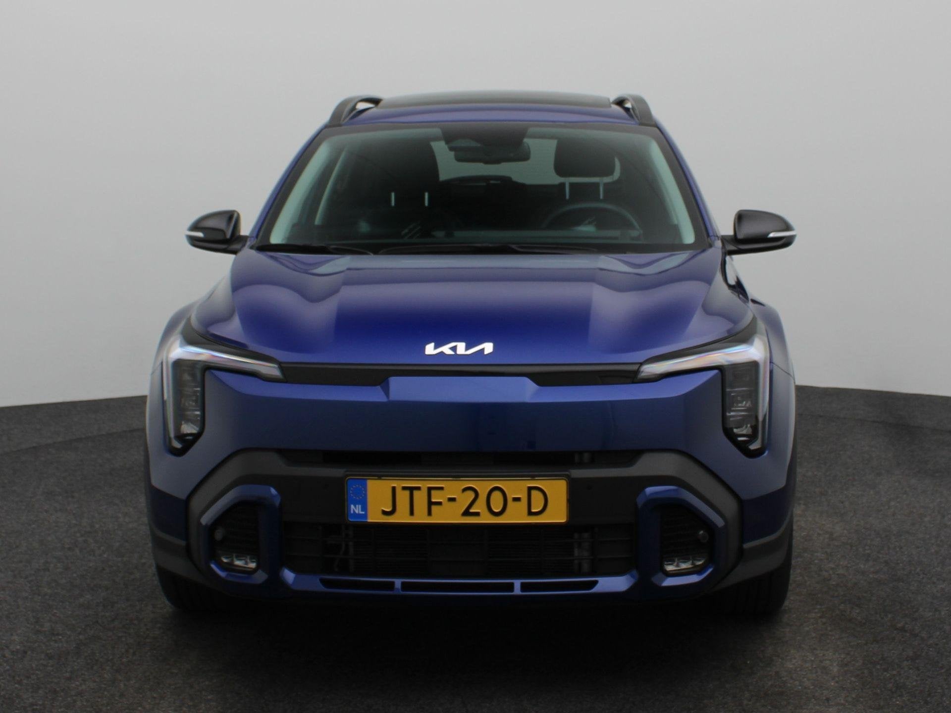 Kia Stonic 1.0 T-GDi MHEV GT-Line Demo | Nieuw Type | Panora, Auto's, Kia, 12 maanden, 450 kg, Euro 6, Blauw