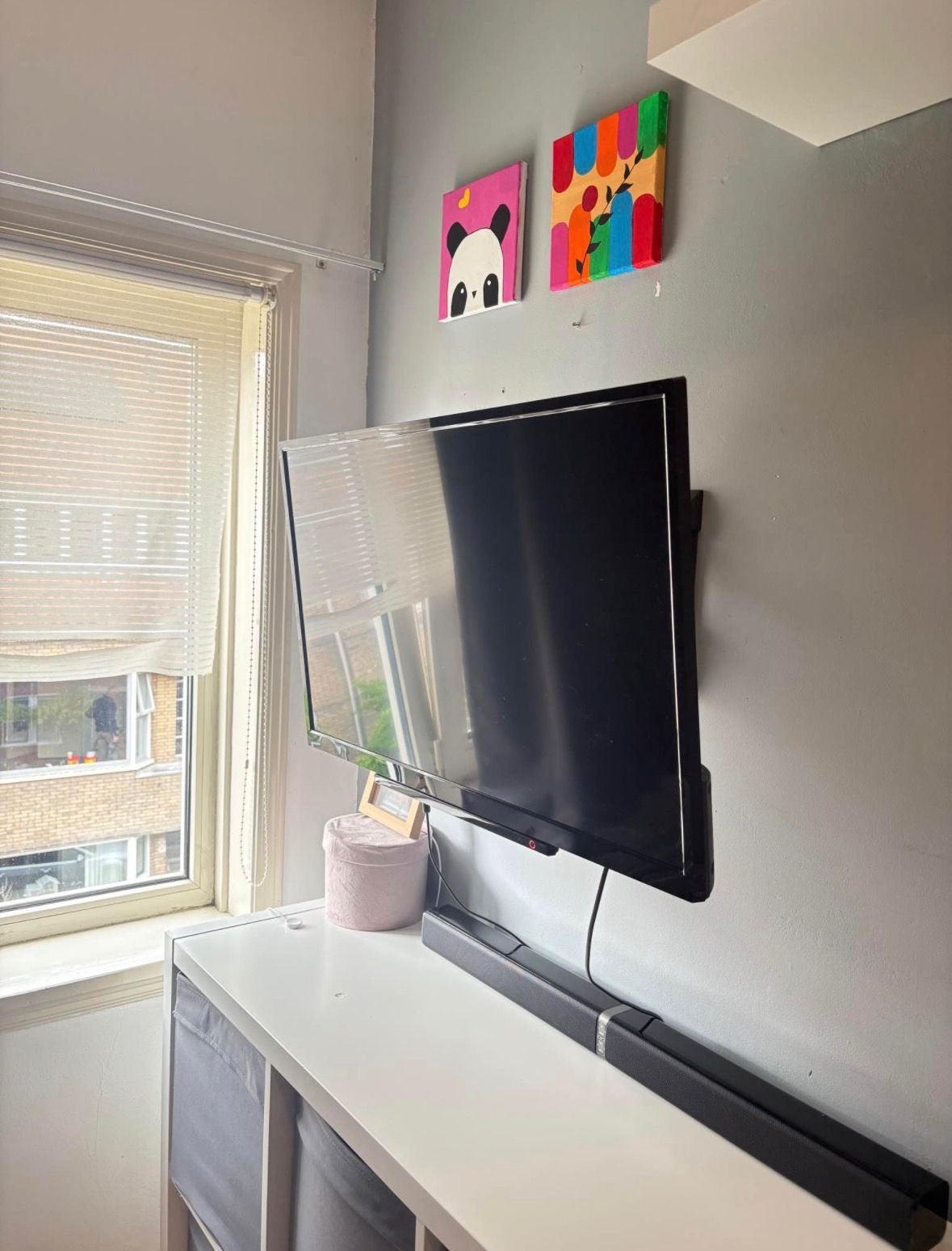 Toshiba TV 32” LCD Colour TV met muurbeugel, Ophalen, 50 Hz, 80 tot 100 cm, Gebruikt