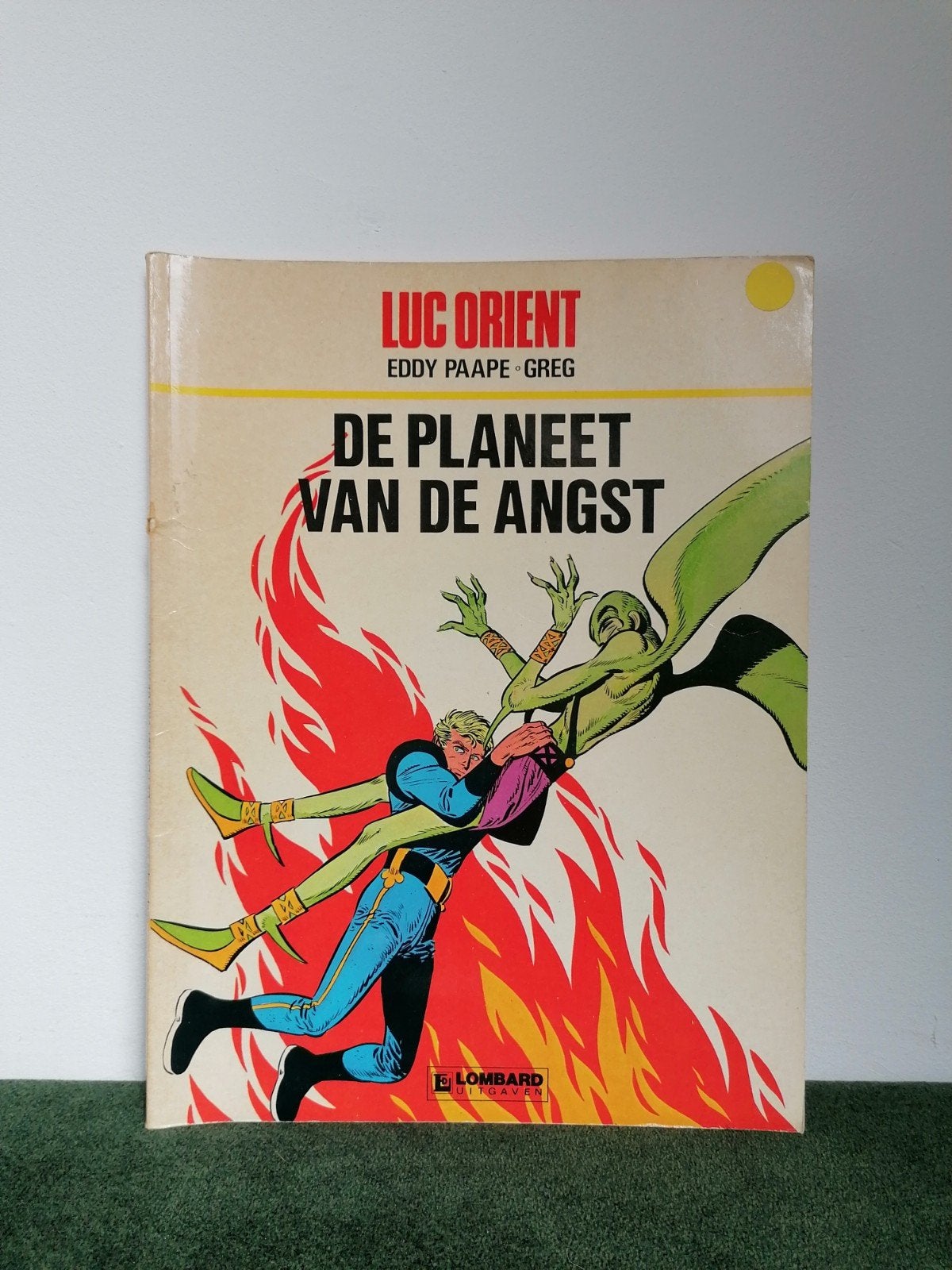 Luc Orient - De planeet van de angst, Gelezen, Eén stripboek, Ophalen of Verzenden, Eddy Paape-Greg