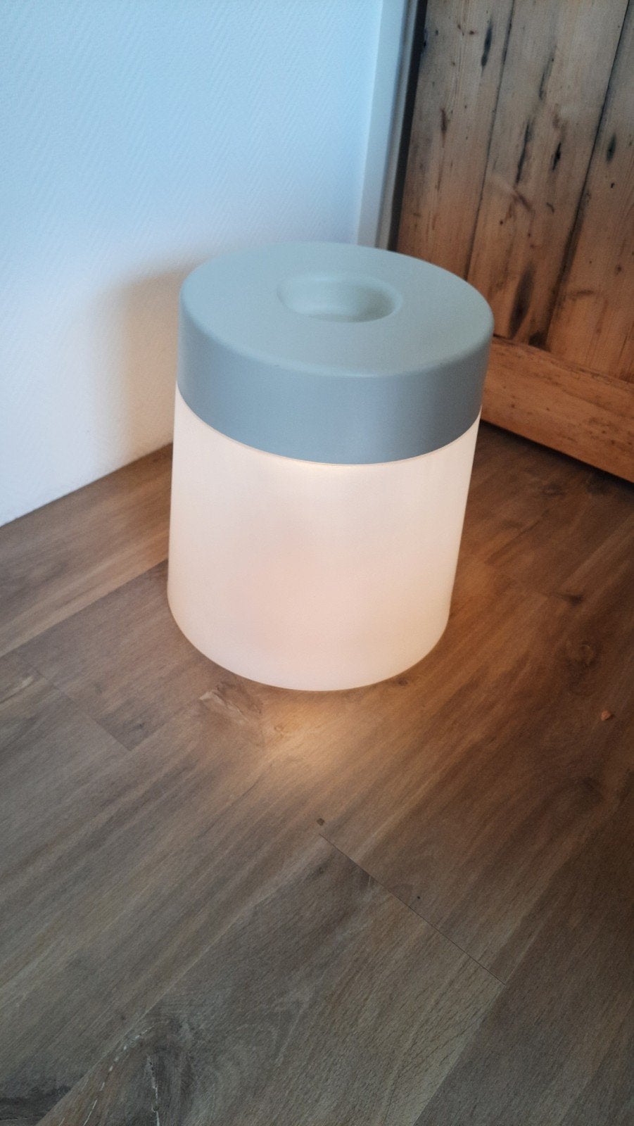 Vloerlamp kruk tafel ikea ps2014 zeldzaam,lees beschrijving, Ophalen of Verzenden, Zo goed als nieuw, Kunststof