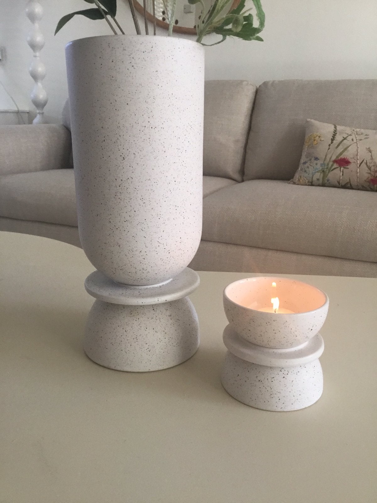 Prachtige set van Bolia🤎, Ophalen of Verzenden, Zo goed als nieuw, Beige
