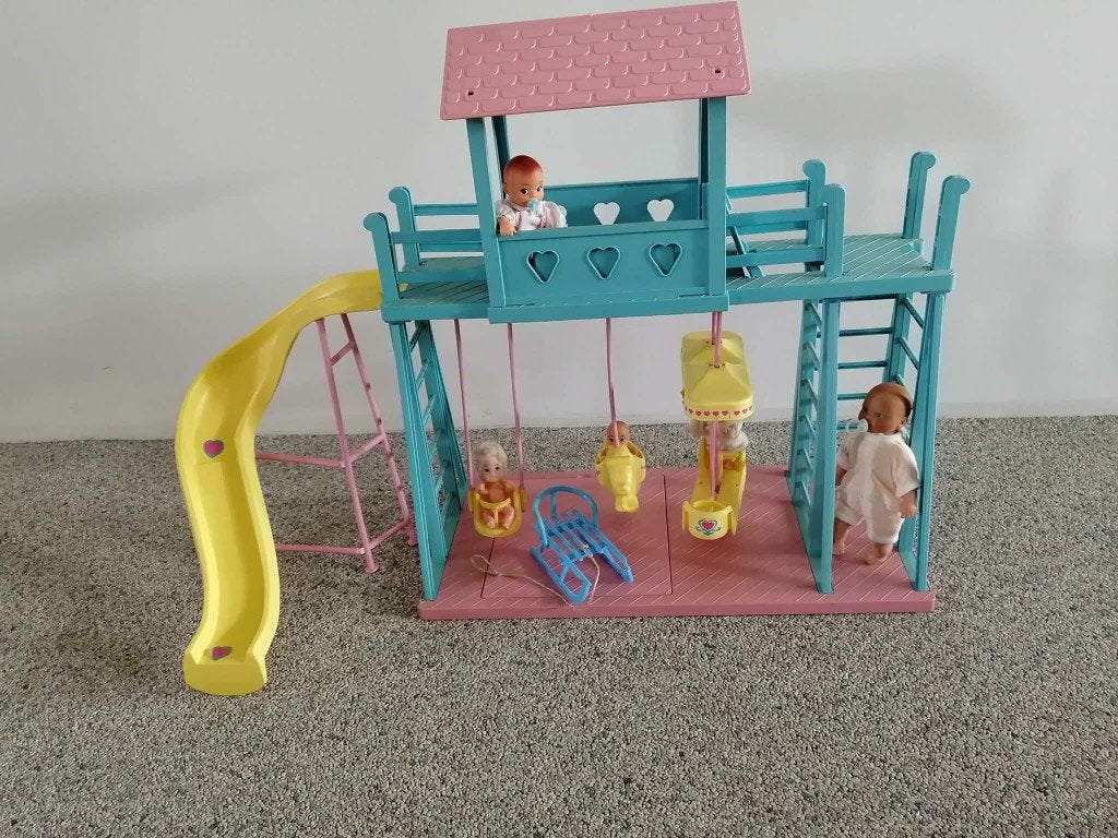 Barbie kinderspeeltuin, Ophalen, Gebruikt, Barbie