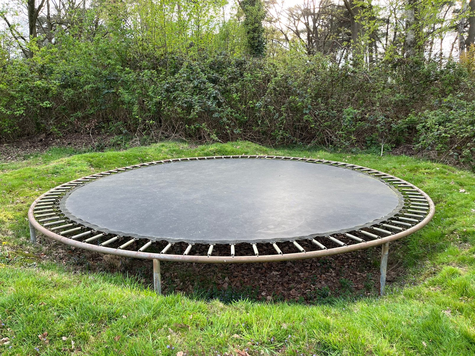Trampoline 4,05m, Ophalen, Gebruikt