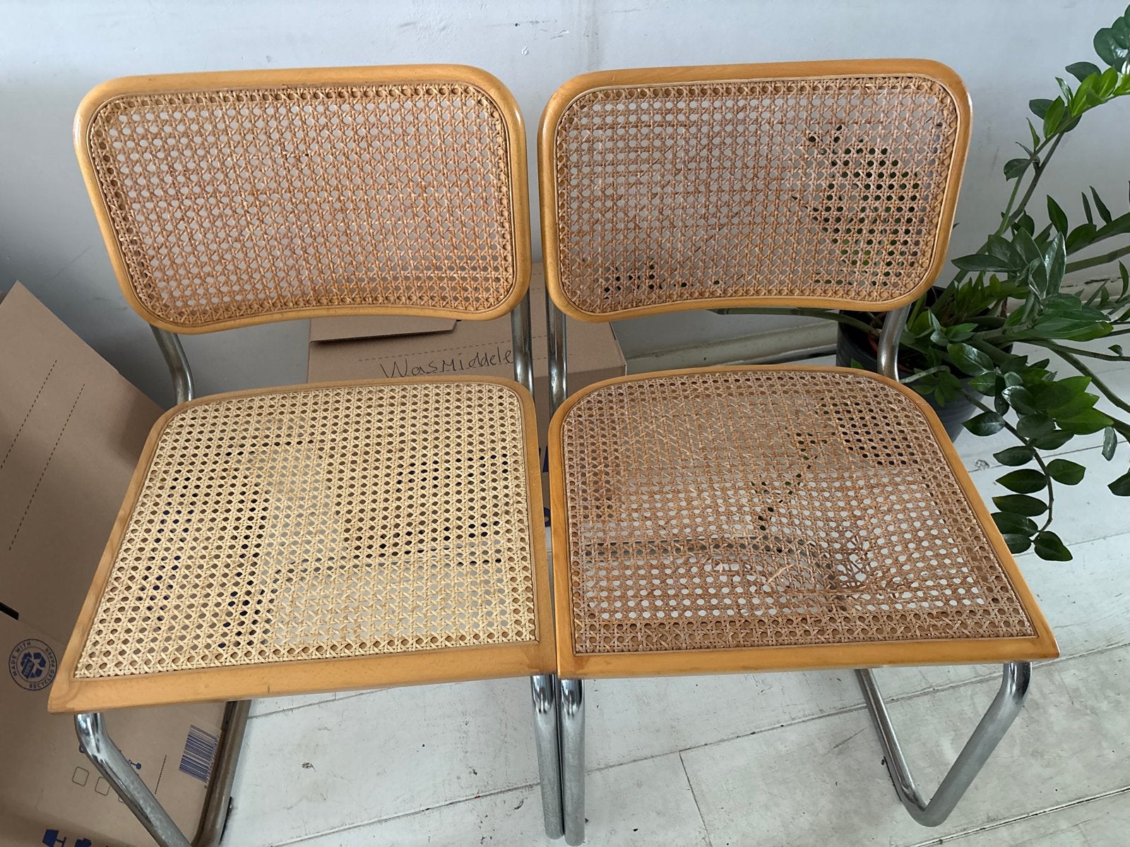 Thonet S32/S64 stoelen - Marcel Breuer design, Ophalen