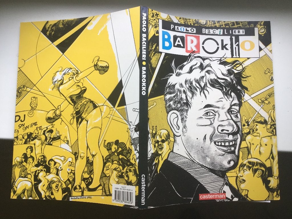 Barokko door Paolo Baciliere, Eén stripboek, Ophalen of Verzenden, Zo goed als nieuw