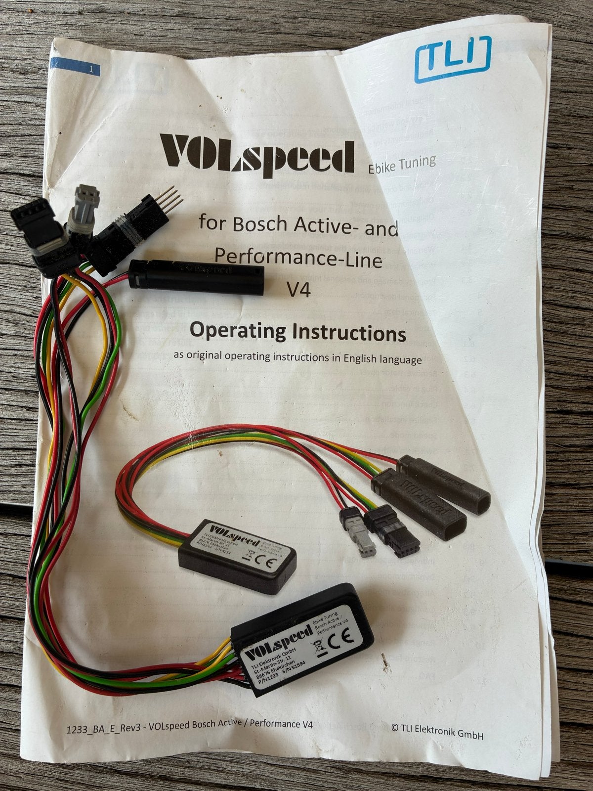 Volspeed Ebike Tuning chip v4 voor Bosch middenmotor, Ophalen of Verzenden, Zo goed als nieuw, Overige merken