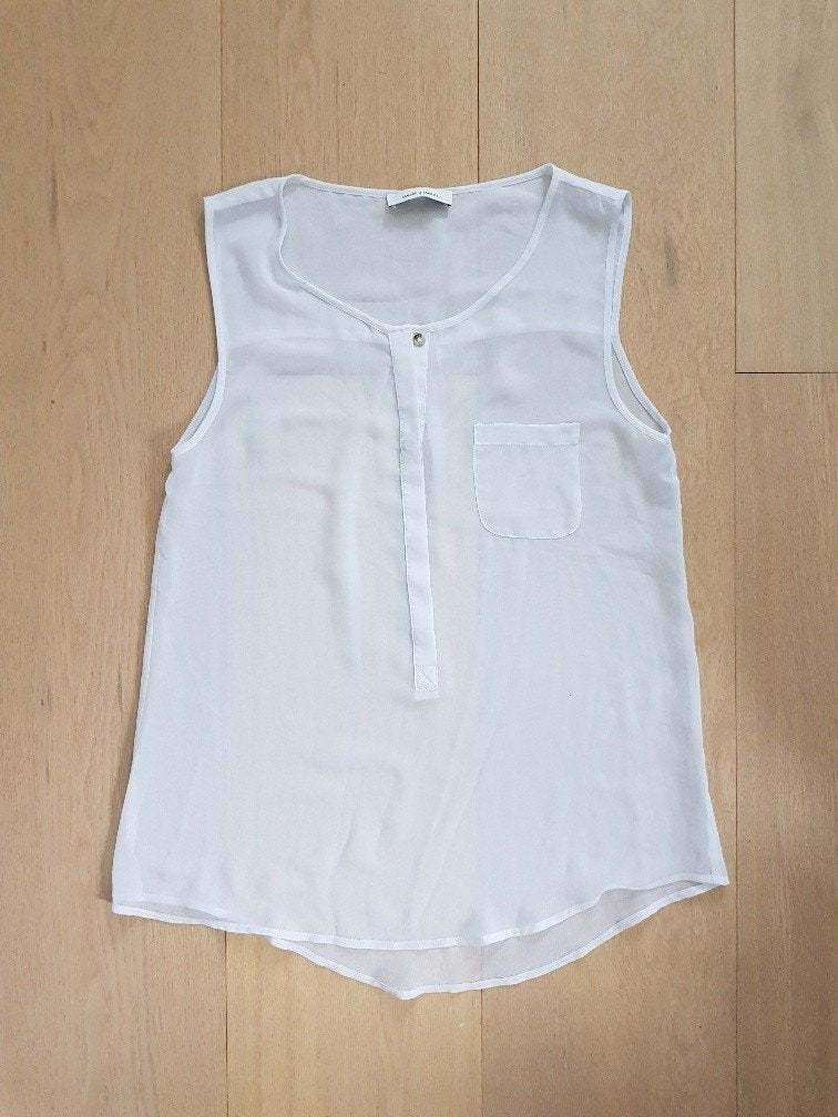 Prachtige blouse van Samsoe & Samsoe, Wit, Ophalen of Verzenden, Zo goed als nieuw, Samsoe Samsoe