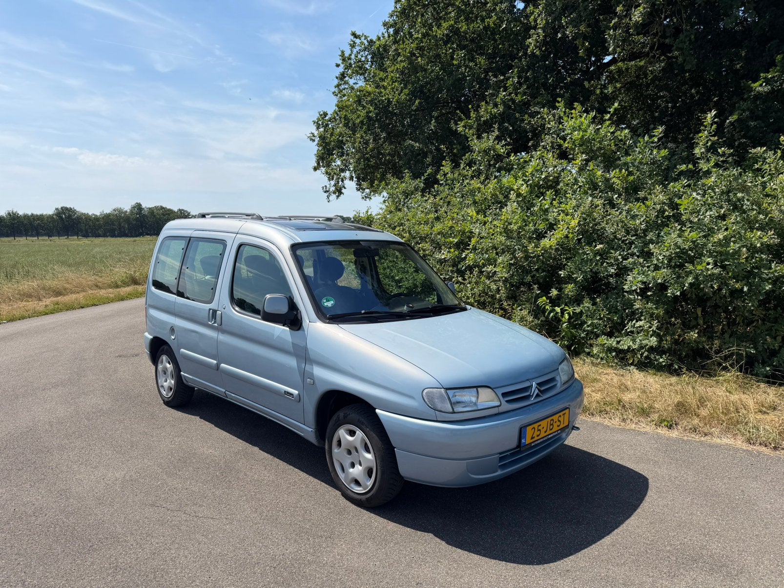 Citroën Berlingo 1.6 I 16V Benzine Multispace 2002 Blauw, Voorwielaandrijving, 4 cilinders, Blauw, 1137 kg