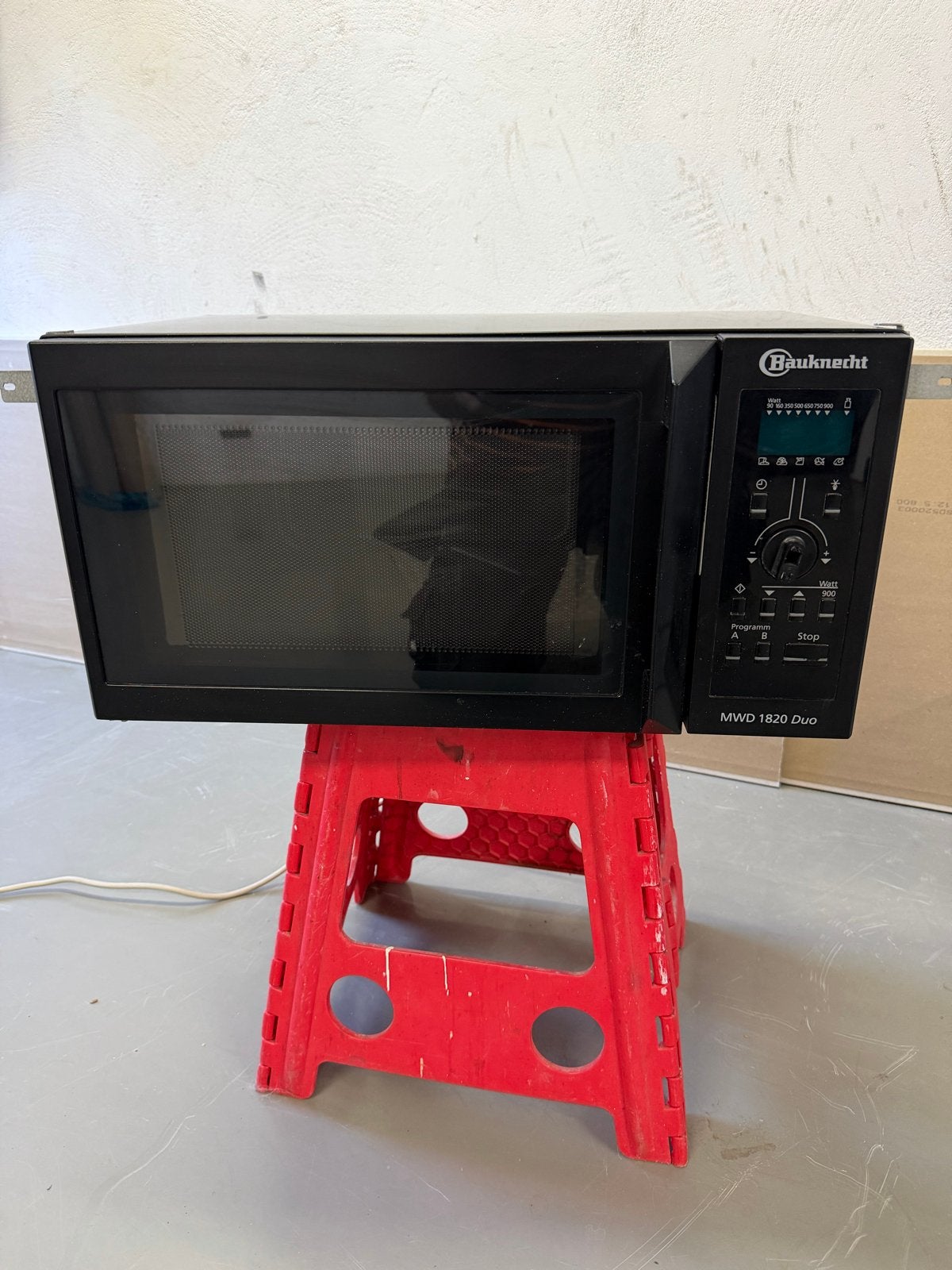 Bauknecht MWD 1820 Duo magnetron - Inbouw/Vrijstaand, Witgoed en Apparatuur, Gebruikt, Ophalen of Verzenden, Magnetron, Inbouw