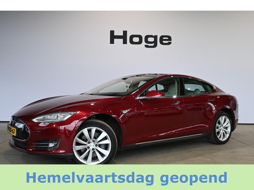 Tesla Model S 85 Performance Tech Pack ECC Navigatie Licht m, Auto's, Achterwielaandrijving, Gebruikt, Met garantie (alle), Model S