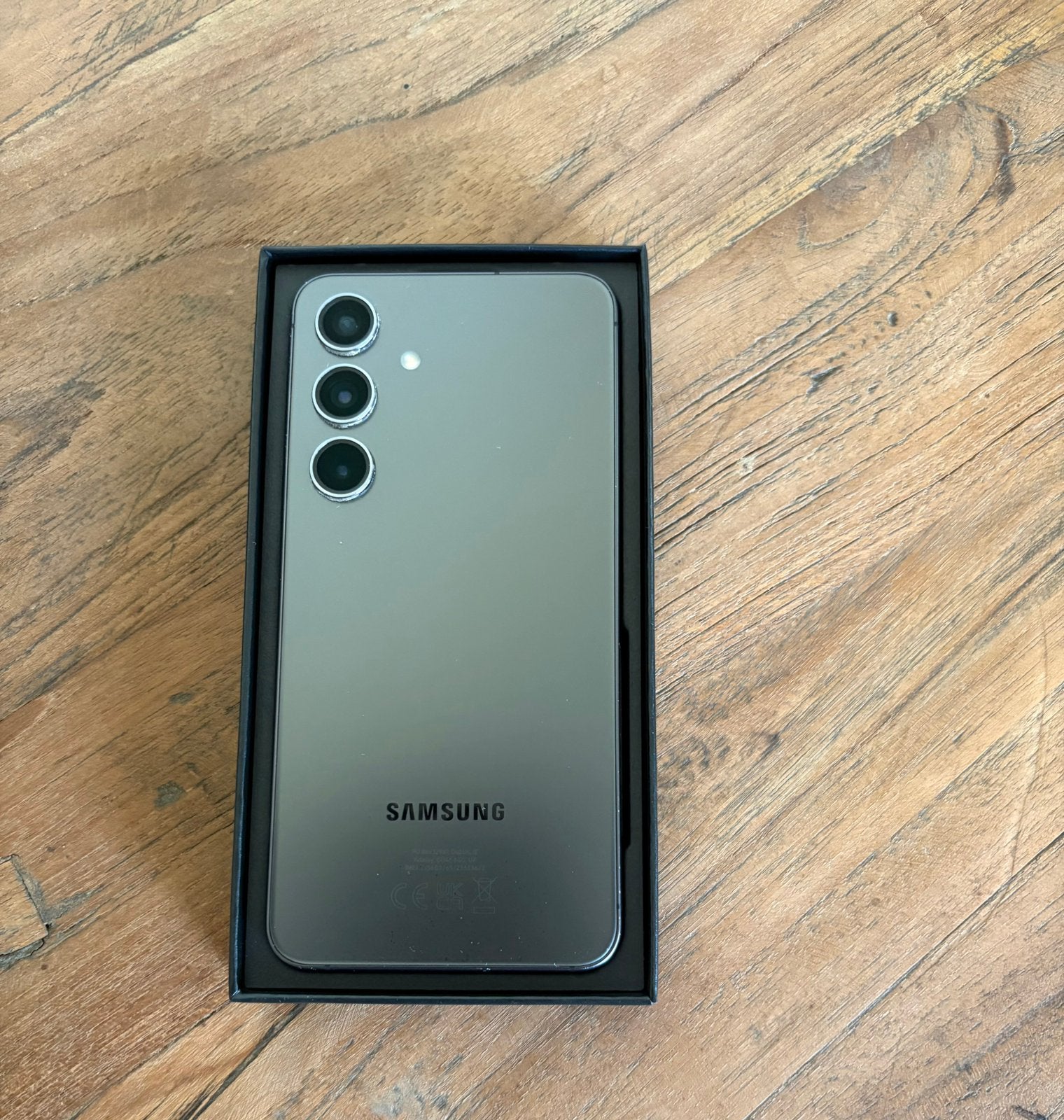 In nette staat Samsung Galaxy S24 128 GB zwart, Telecommunicatie, Mobiele telefoons | Samsung, Ophalen, Galaxy S24, Zwart, Zo goed als nieuw