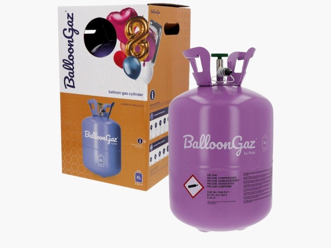 Helium Tank XL voor Ballonnen - BalloonGaz, Hobby en Vrije tijd, Ophalen of Verzenden, Nieuw, Feestartikel, Verjaardag