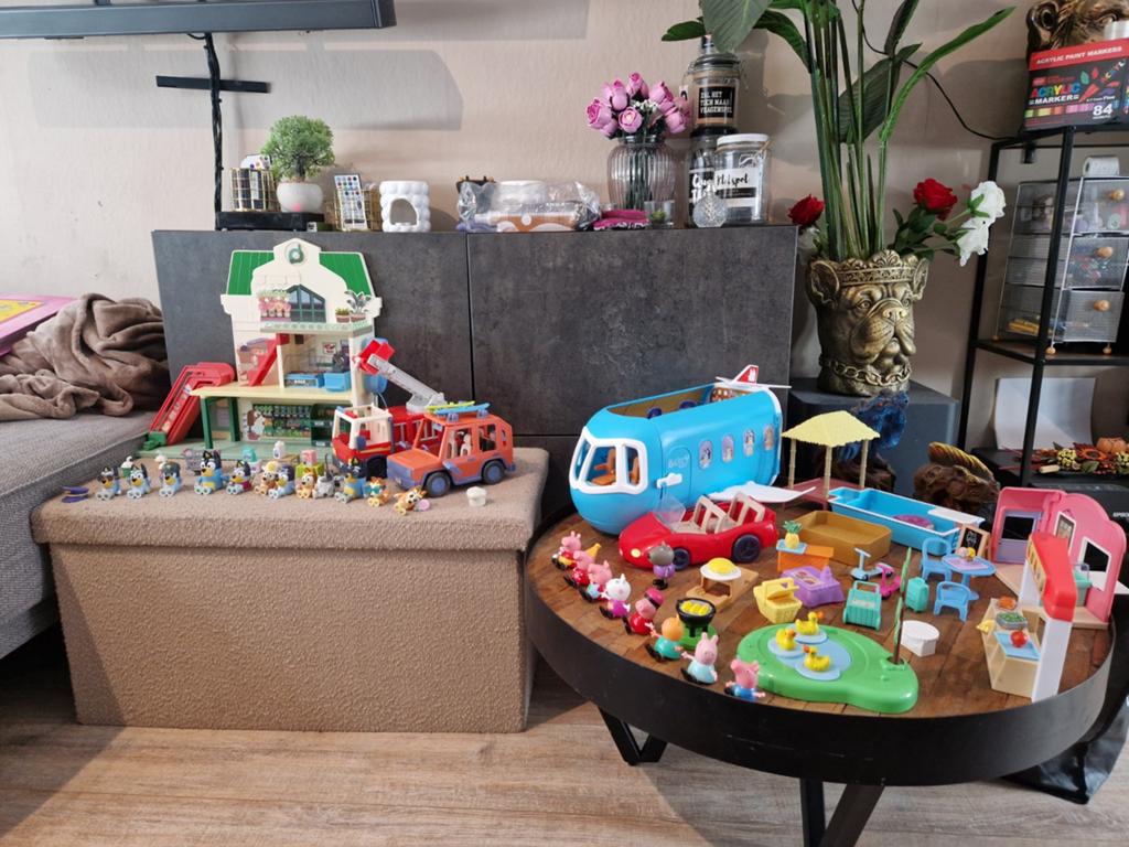 Bluey&peppa pig/big, Kinderen en Baby's, Speelgoed | Overig, Ophalen of Verzenden, Zo goed als nieuw, Jongen of Meisje