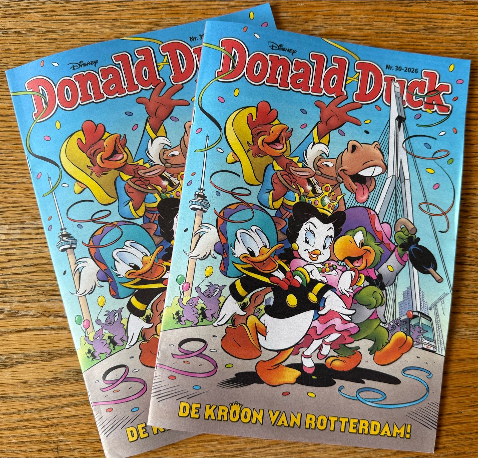 Donald Duck Nr. 30-2026 - De Kroon van Rotterdam!, Eén stripboek, Ophalen of Verzenden, Nieuw