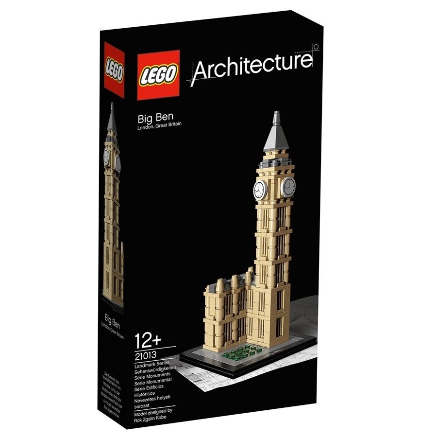 LEGO Architecture 21013: Big Ben            * 't LEGOhuis *, Lego, Nieuw, Ophalen of Verzenden, X