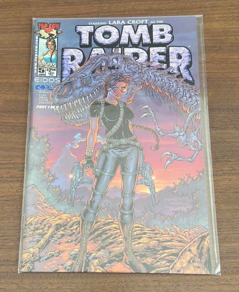 Tomb Raider #5 Top Cow 2000 cover Andy Park, Boeken, Eén comic, Amerika, Verzenden, Zo goed als nieuw