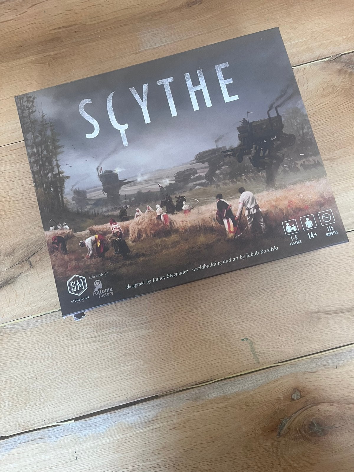 Scythe bordspel (ongespeeld), Ophalen of Verzenden, Zo goed als nieuw