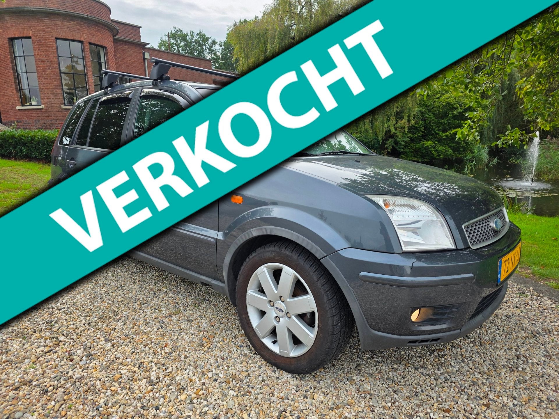 Ford Fusion 1.6-16V Fusion+ Open dak trekhaak APK:10-2027, Voorwielaandrijving, 1596 cc, 101 pk, Gebruikt