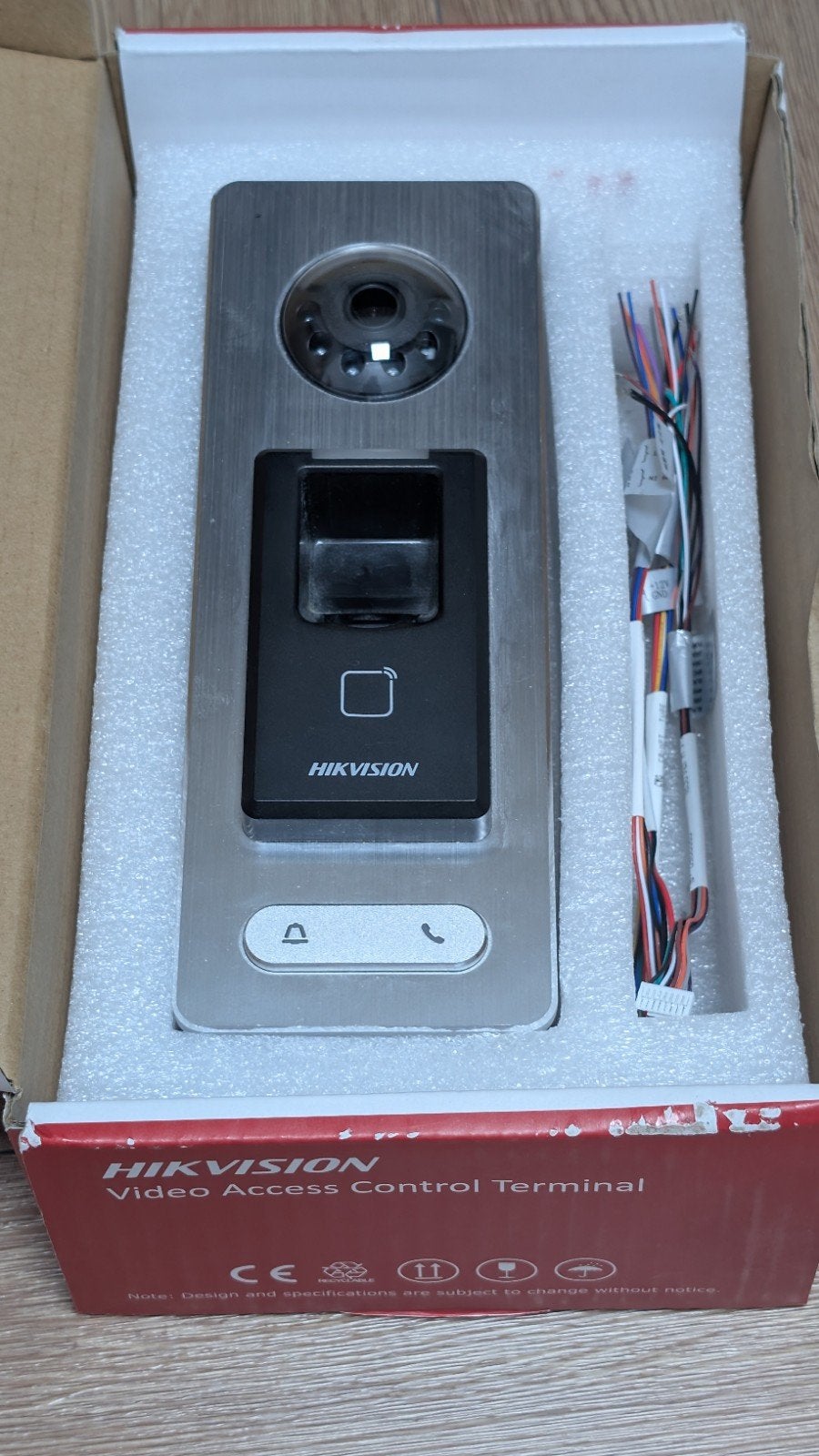 Hikvision Video Access Control Terminal DS-K1T501SF, Ophalen of Verzenden, Nieuw