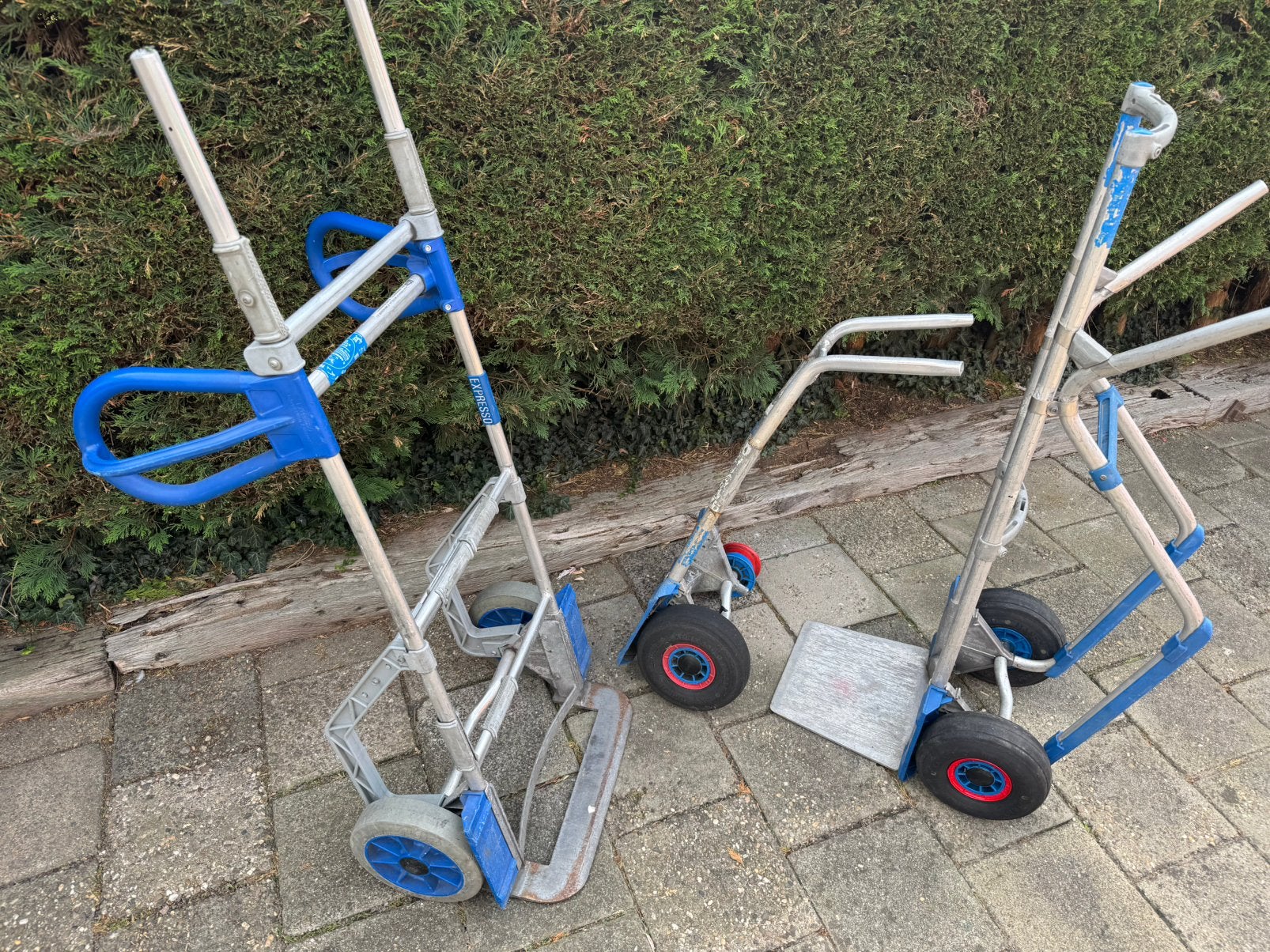 Steekwagen expresso 3 stuks, Ophalen, Zo goed als nieuw, Steekwagen