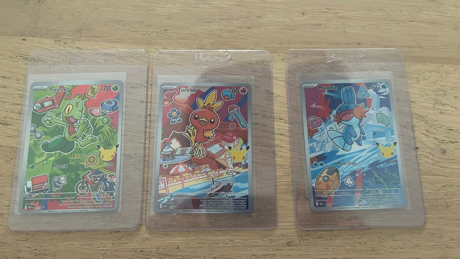 First Partner Collection Serie 3: Treecko, Torchic, Mudkip, Ophalen of Verzenden, Nieuw, Meerdere kaarten