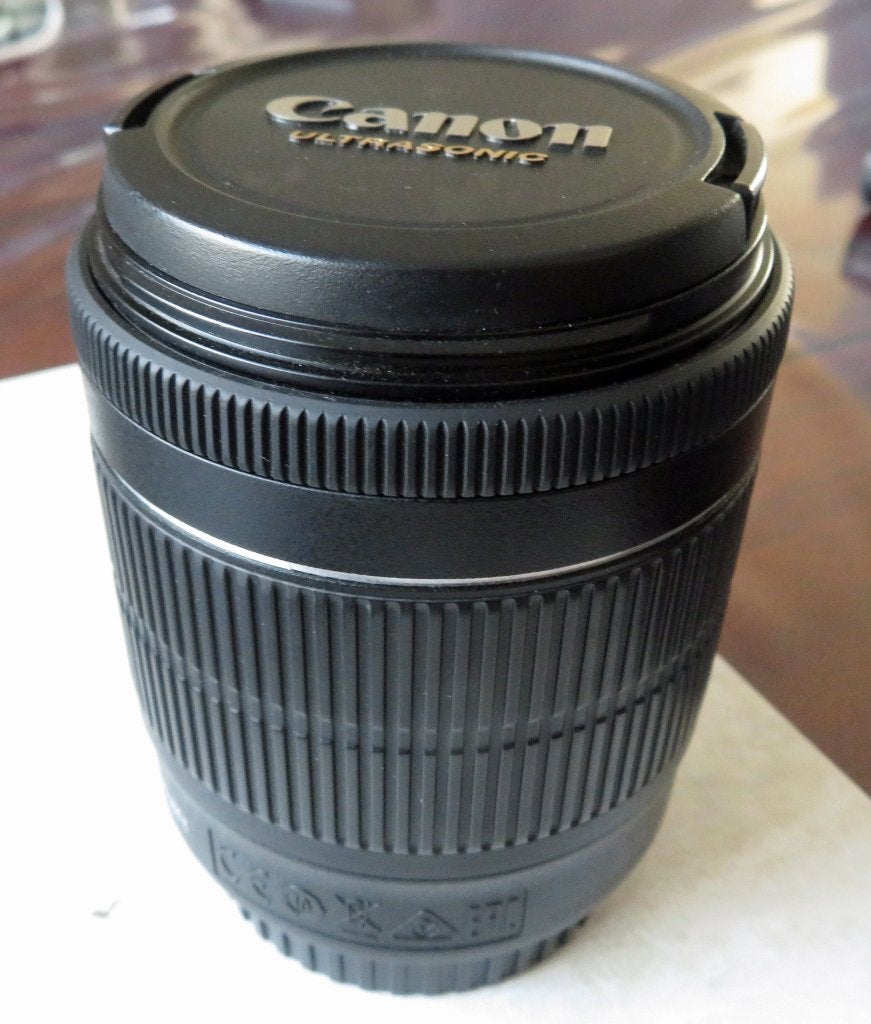 Canon EF-S 18-55mm f/3.5-5.6, Audio, Tv en Foto, Fotografie | Lenzen en Objectieven, Canon, Ophalen of Verzenden, Zo goed als nieuw