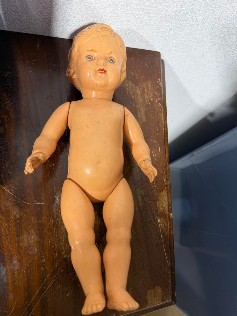 Vintage Babypop vintage jaren '50 - '60, Ophalen of Verzenden, Gebruikt, Babypop