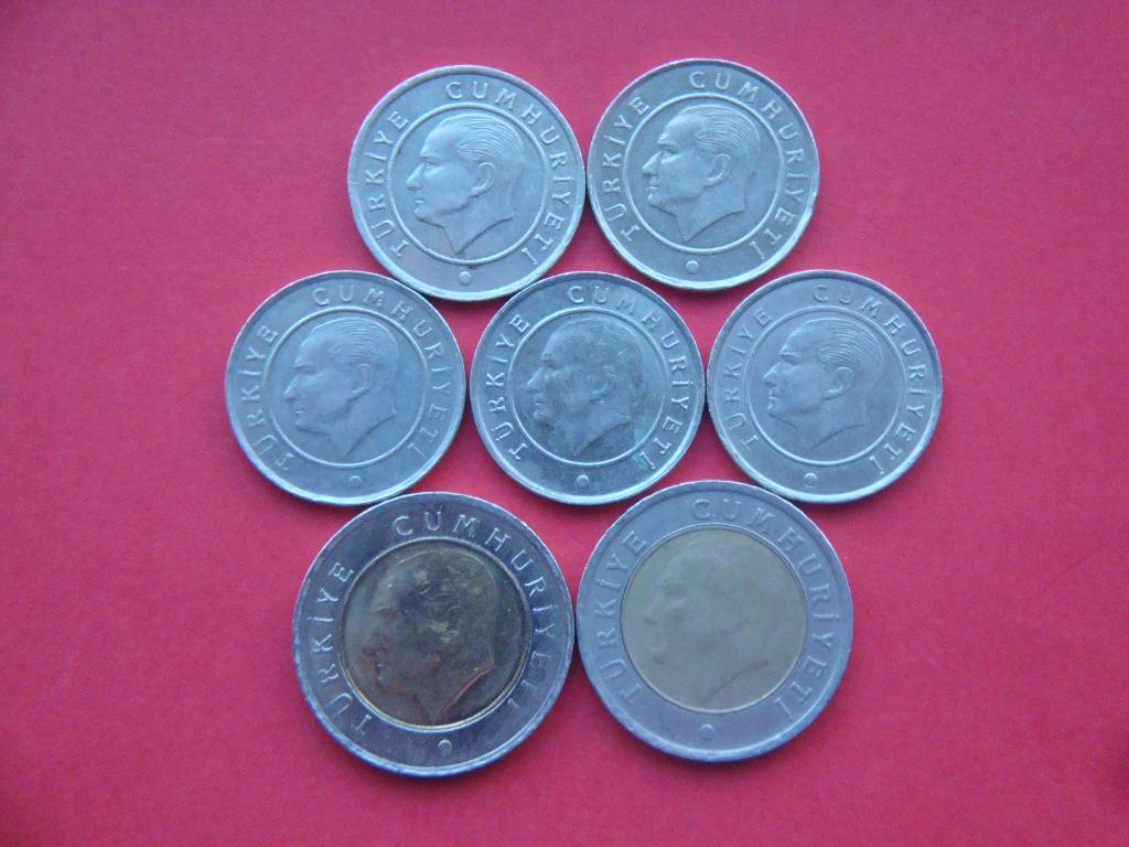 Turkije setje munten nieuwe 25 en 50 Kurus 2009 / 2015., Verzenden, Zuid-Azië, Setje