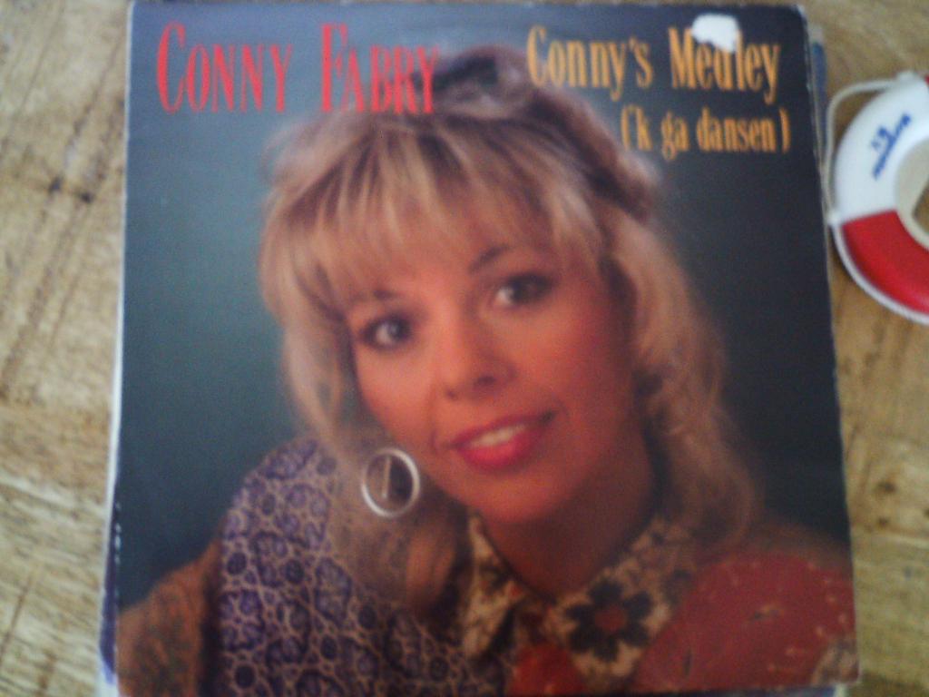 conny fabry - conny's medley -'k ga dansen- 23mei, 1990 - 1999, 7 inch, Single, Ophalen of Verzenden